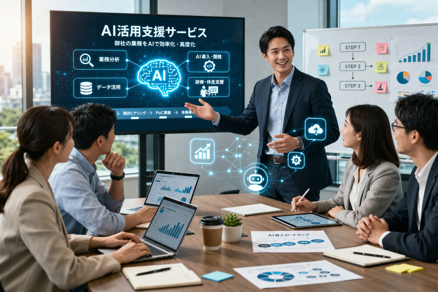 AI・ChatGPT活用支援